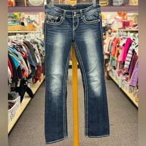 Vigoss Ladies 3/4 The Chelsea Slim Boot Cut Jeans